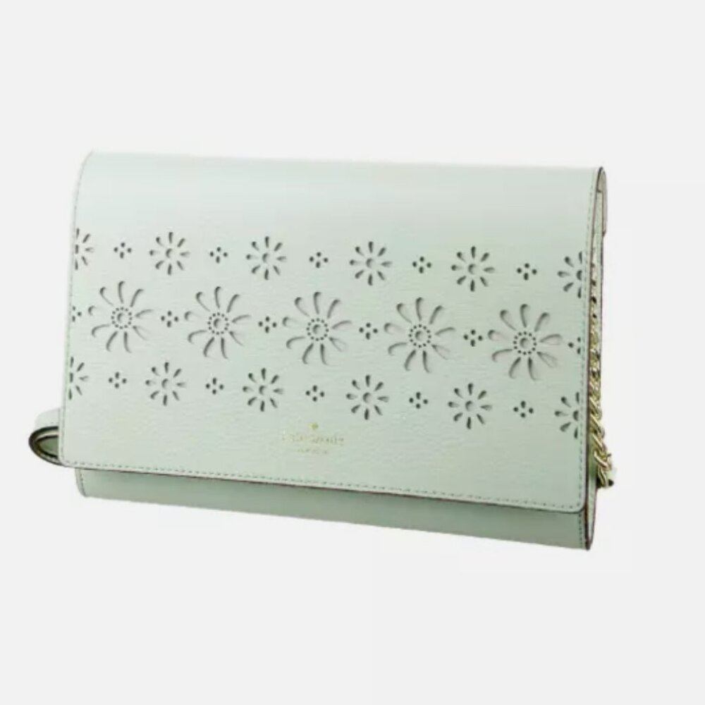 Kate Spade Valencia Faye Drive Leather Crossbody Bag/Clutch/Purse